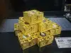 High-end prayer bead gift box made of metal zinc alloy, metal leaky packaging box, necklace gift box Item Picture